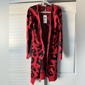 Never Been Worn Red Cardigan Size Small